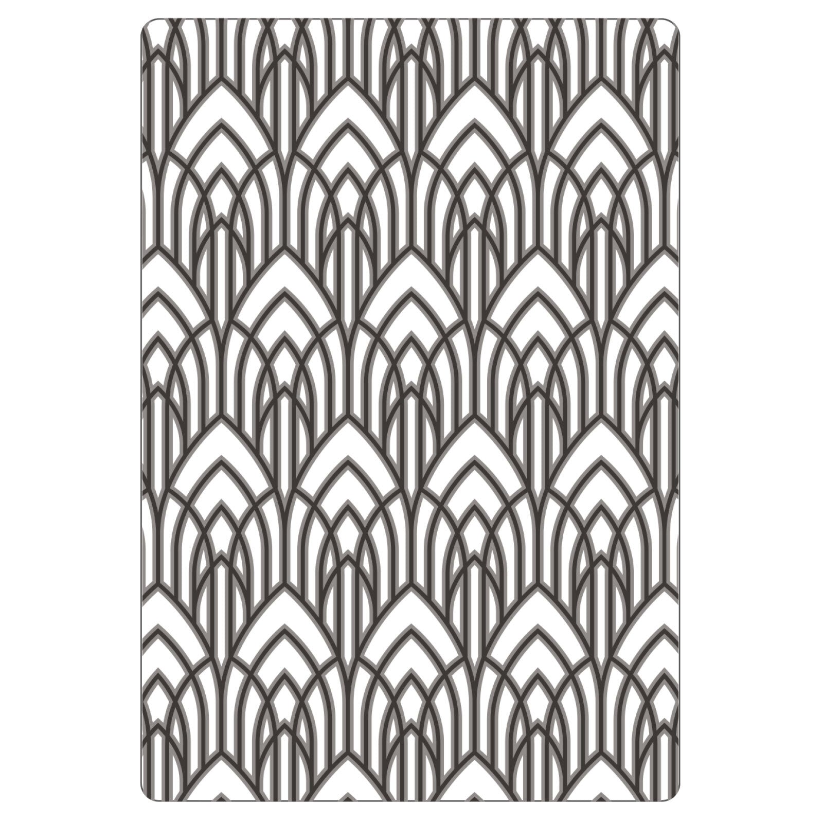 Sizzix Multi-Level Texture Fades Embossing Folder - Arched