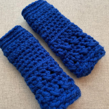 Snow Day Fingerless Gloves