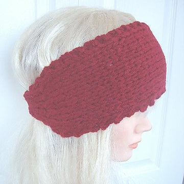 430, KNITTED HEADBAND AND FLOWERS