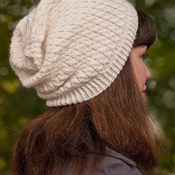 Cabled Crown Hat
