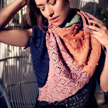 Pastel Gemstones Shawl