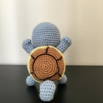 Crocheted squirtle