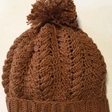 Braided Cable Link Hat