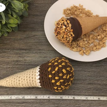 Chocolate Ice Cream Cone
