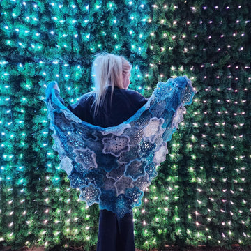 Snowflake Wonderland Crochet Shawl