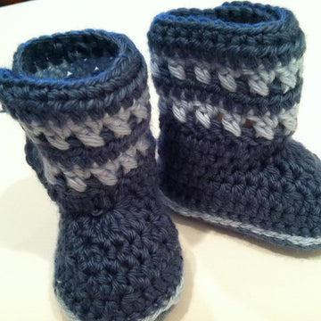 Little Boy Blue Booties