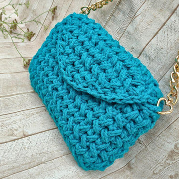 Herringbone Crossbody Bag