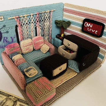 Amigurumi living room