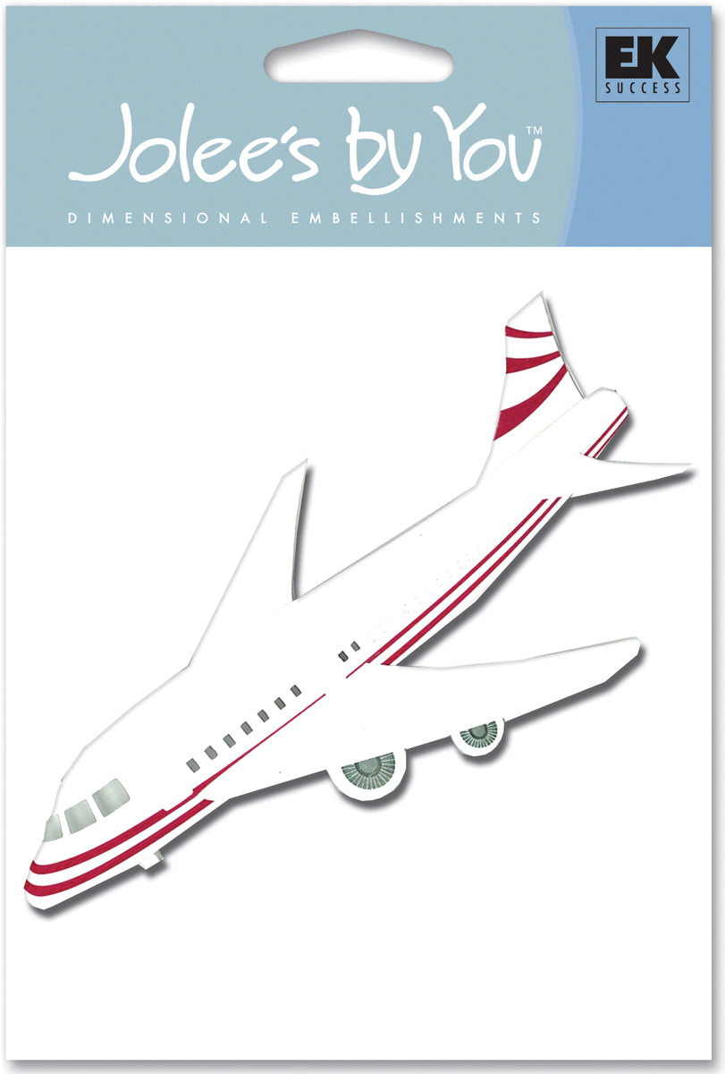 Jolee's By You Dimensional Stickers - Airplane