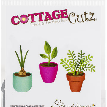 CottageCutz Dies - Potted Plants 2" To .8"