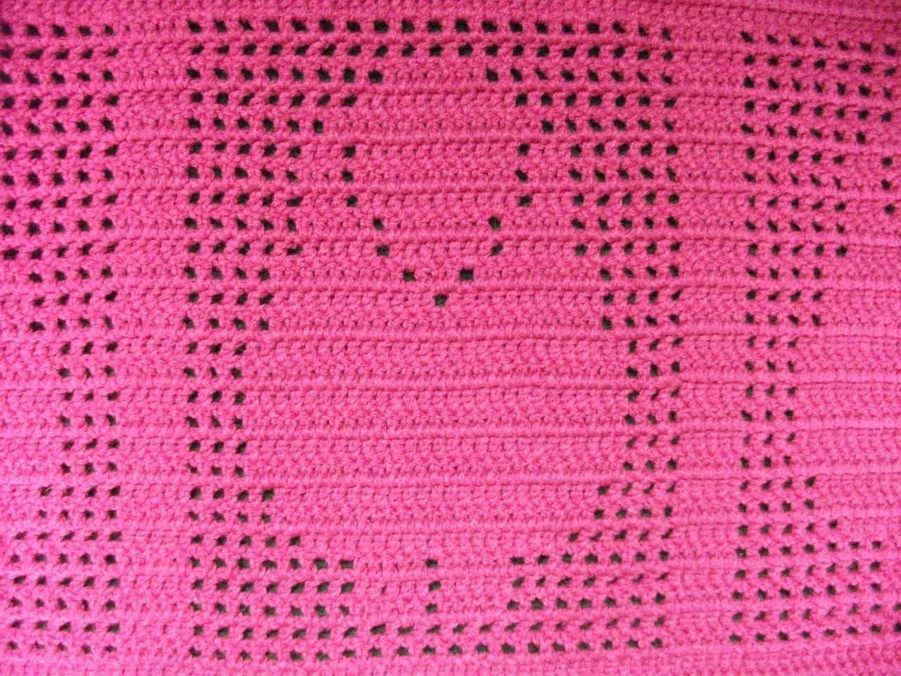 Baby Sheepy Filet Blanket