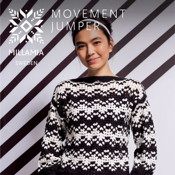 Movement Jumper - Crochet Pattern For Women in MillaMia Naturally Soft Cotton by MillaMia