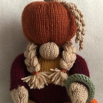 Autumn Pumpkin Gonk Gnome