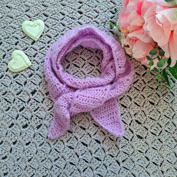 Crochet Alice Neckerchief Scarf Pattern
