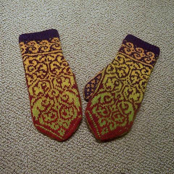 Secret Garden Mittens
