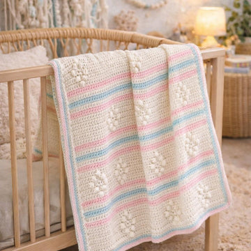 Crochet Baby Blanket Unicorn Dreams