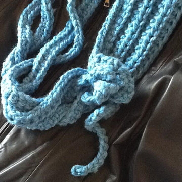Blue Lagoon Chunky Scarf