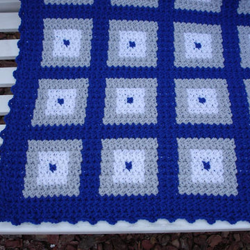Granny's Gingham Afghan