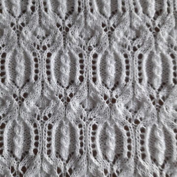 JKS061 lace baby shawl