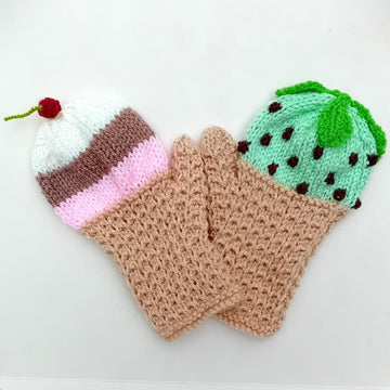 ICE CREAM mittens