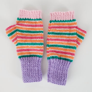 Striped Mitts