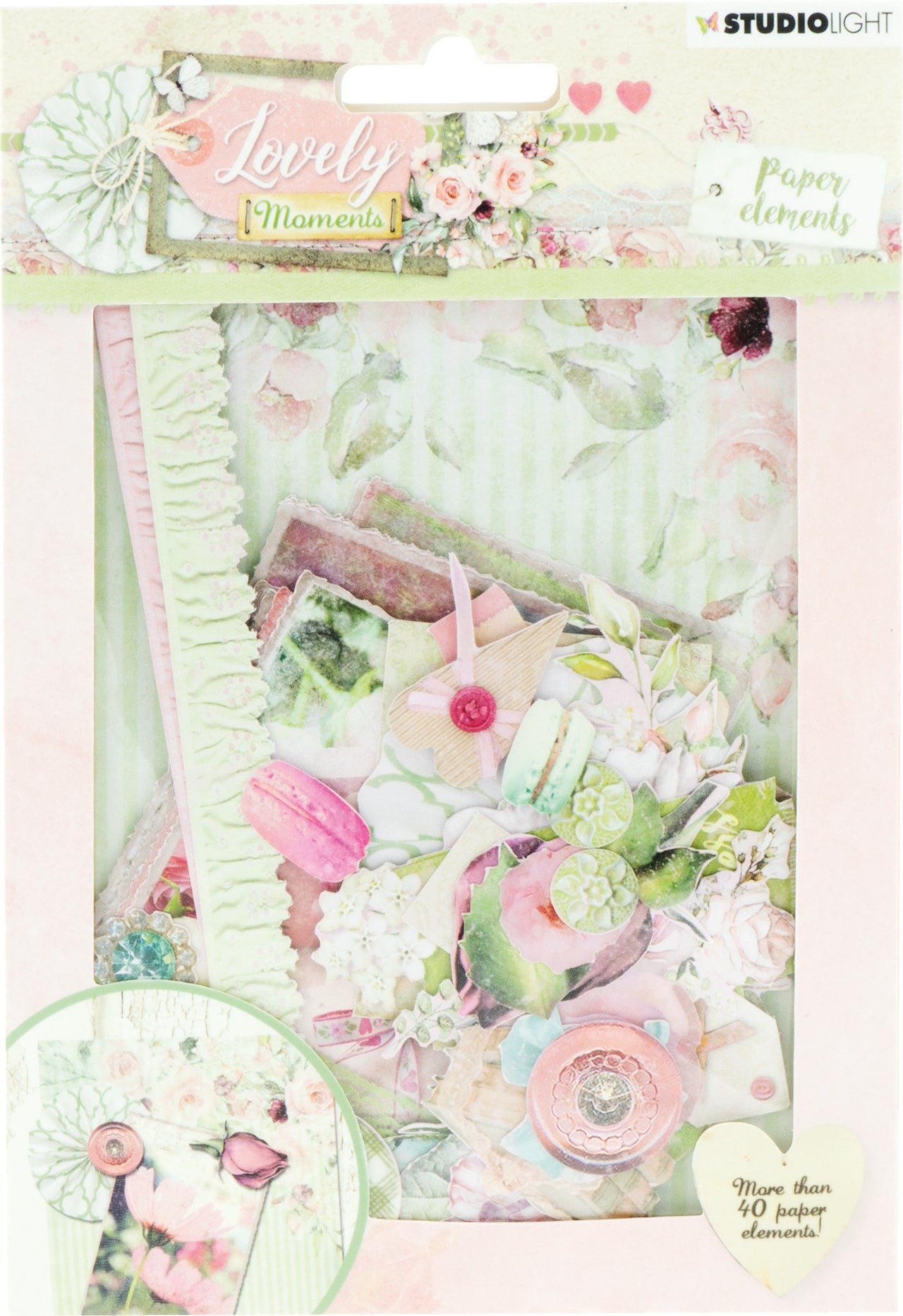 Studio Light Paper Elements Set - #653 Lovely Moments