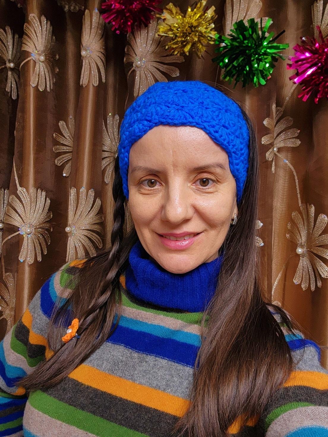 Blue Shells Headband