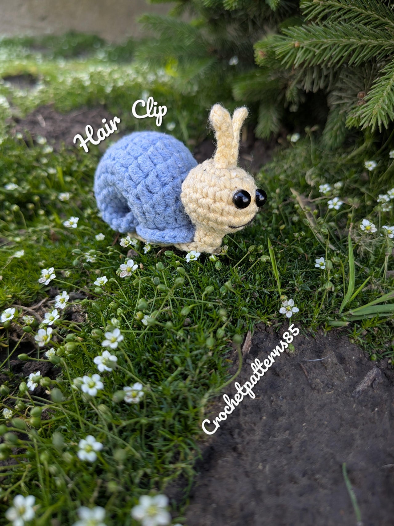 Snail 3d Hair Clip English_US