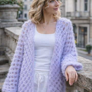 Hexagon cardigan