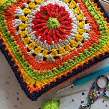 Calista Granny Square 8"