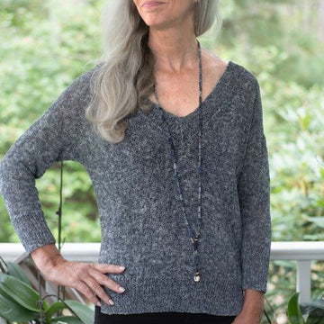 Sevilla Jumper in Berroco Mykonos Stynewash - MykonosStonewash-SE - Downloadable PDF