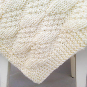 Bulky Baby Blocks Blanket