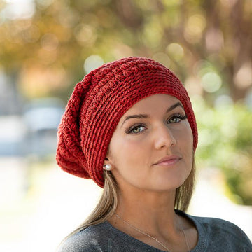 Triangle Puff Hat