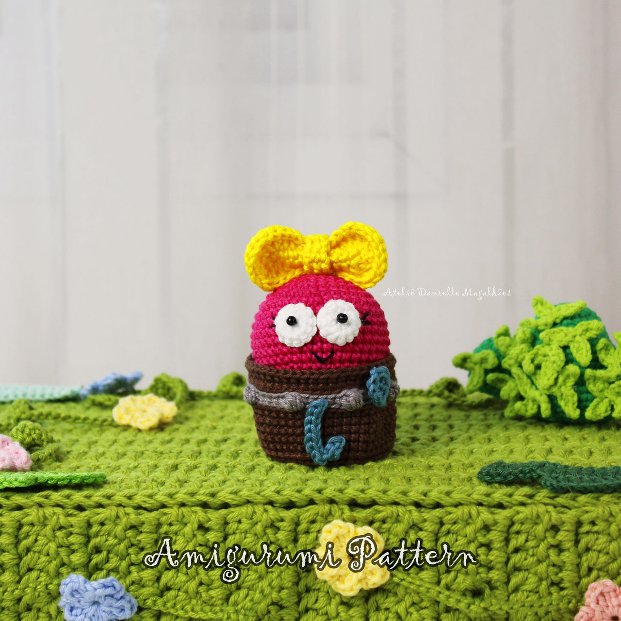 Polly Plantar Cute Frog Girl Amigurumi Crochet Pattern – PDF Digital Download (English)