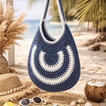 Crochet Cotton Shoulder Bag