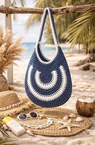 Crochet Cotton Shoulder Bag
