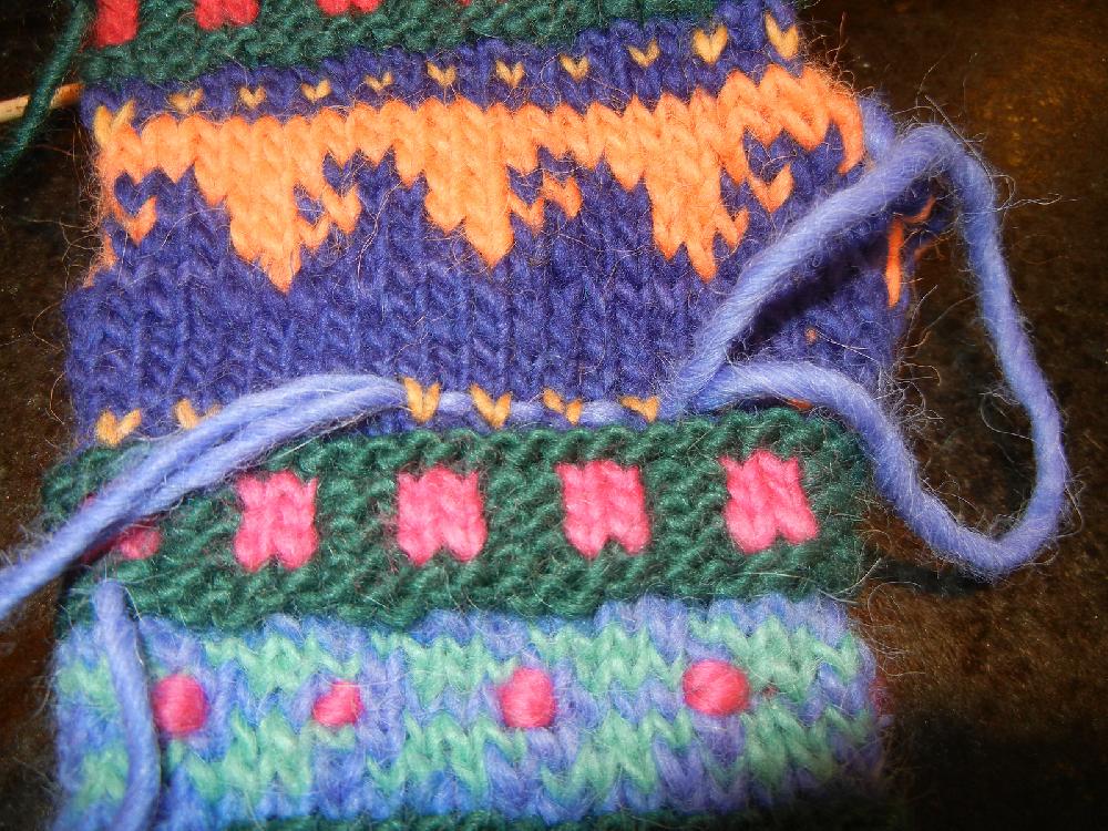 Whimsical Odds & Ends Mittens