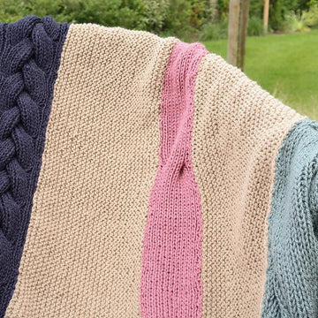 Quartet Cable Blanket