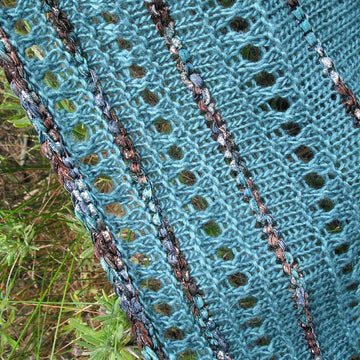 Shimmering seas shawl