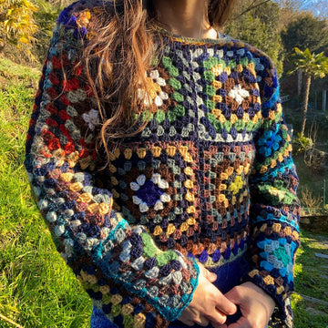 GRANNY SQUARES Sweater