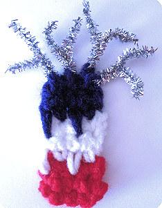 Firecracker Pin Magnet