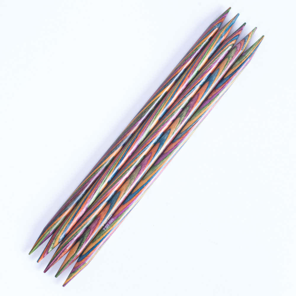 KnitPro Symfonie Double Point Needles 20cm (Set of 5)