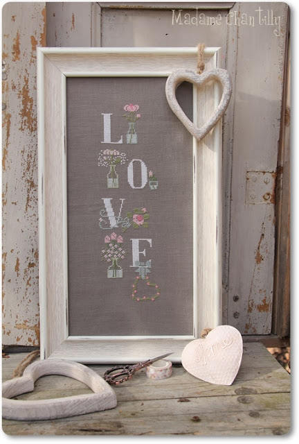 Madame Chantilly My Love Cross Stitch Chart - 2005211 -  Leaflet