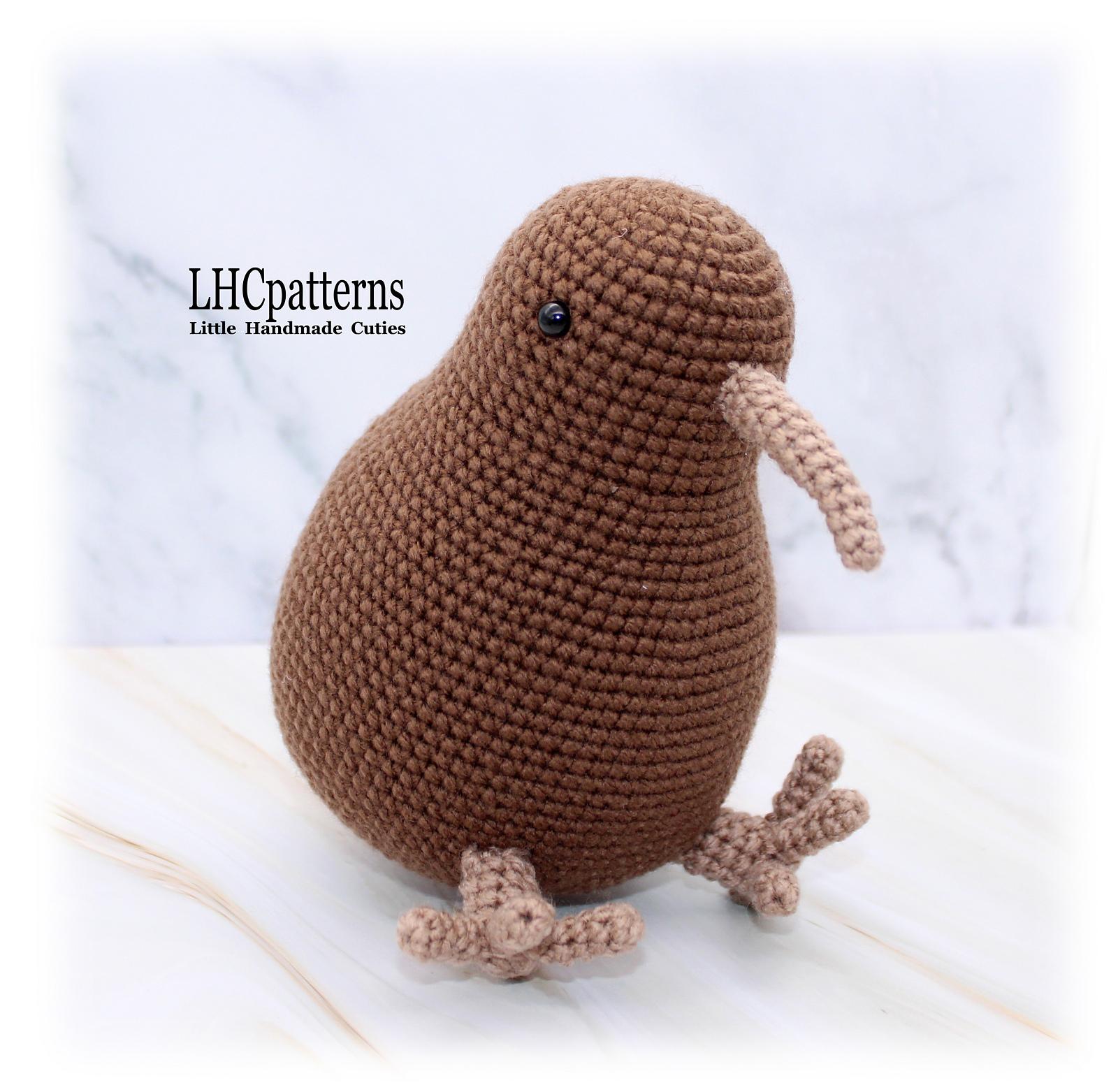 Kiwi Bird Crochet Pattern