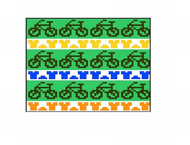 Cycle race chart