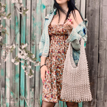 Bag with beads