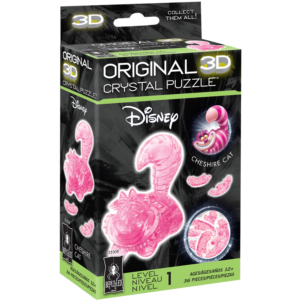 University Games 3-D Licensed Crystal Puzzle - Cheshire Cat