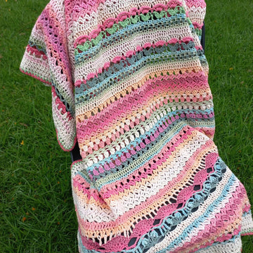 My FlowerGarden Story Stitch Sampler Afgan