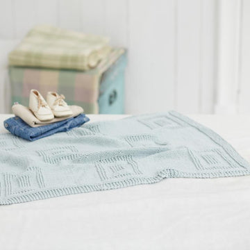 Blanket with squares