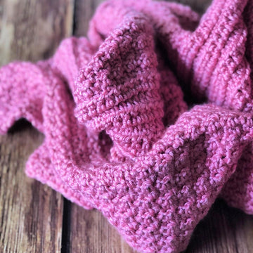 Raspberry Ridges Blanket